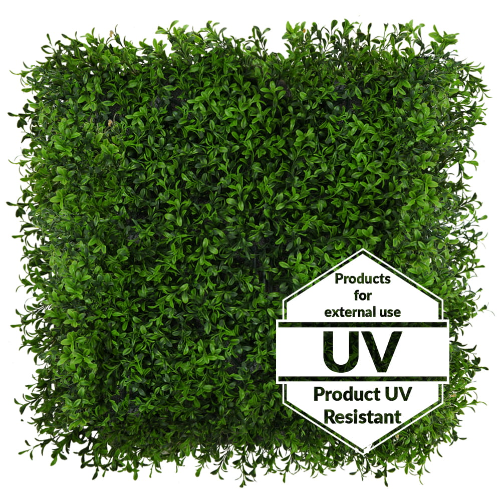 Tapis UV Buis artificiel vert 50x50cm – Green Designers