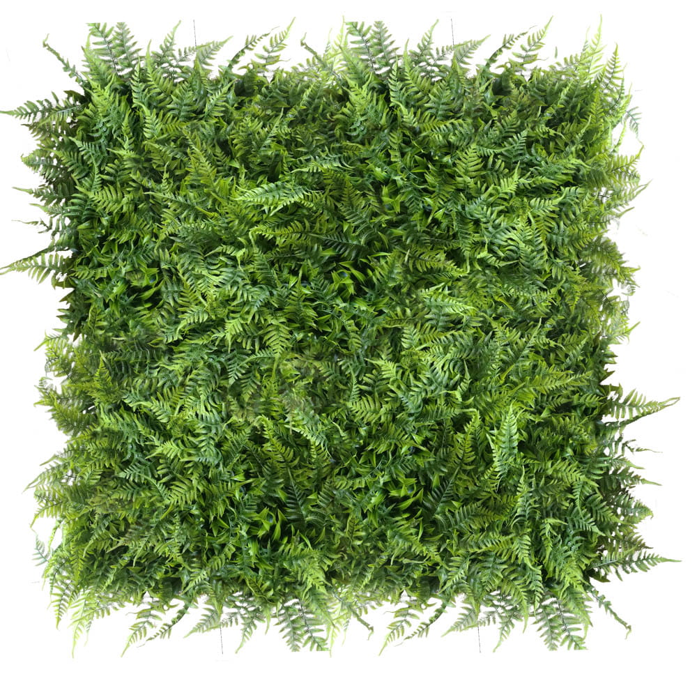 Tapis UV Adiantum vert artificiel 50x50cm – Green Designers
