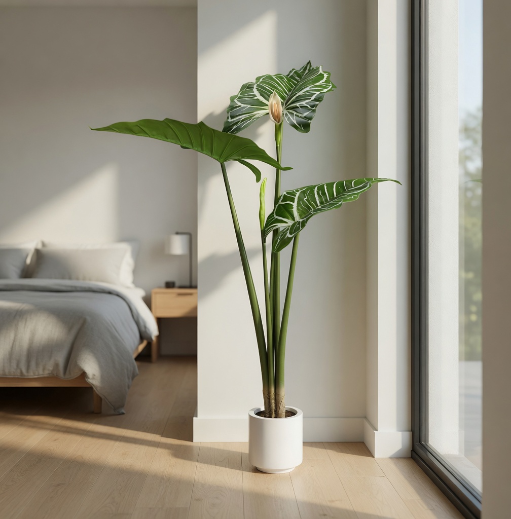 Plante artificielle Alocasia 140cm – Green Designers