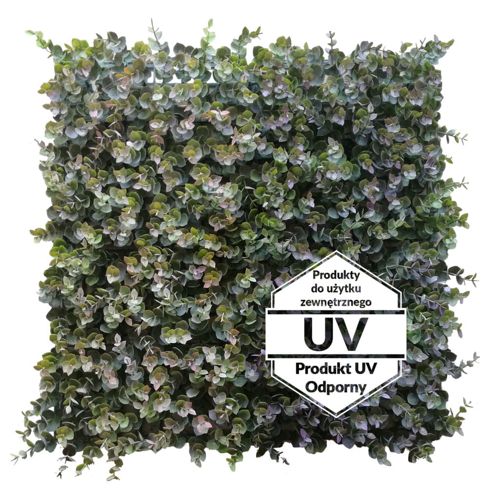 Tapis UV Eucalyptus vert artificiel 50x50cm