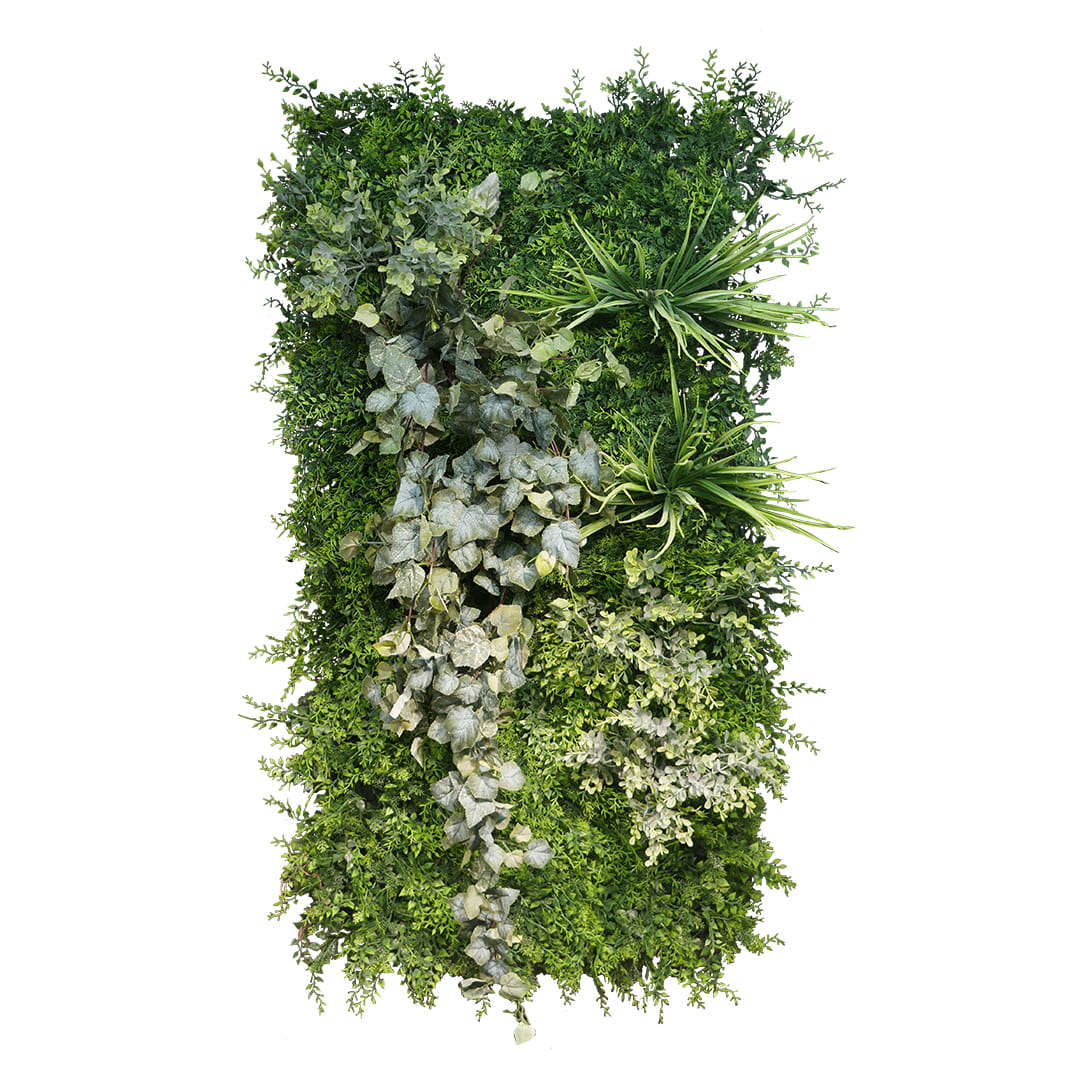 Jardin vertical avec support vert – Green Designers
