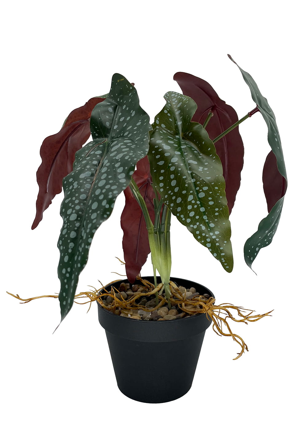 Plante artificielle Bégonia Rosie 35 cm