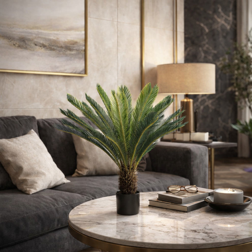 Plante artificielle Cycas Cycad 65cm – Green Designers