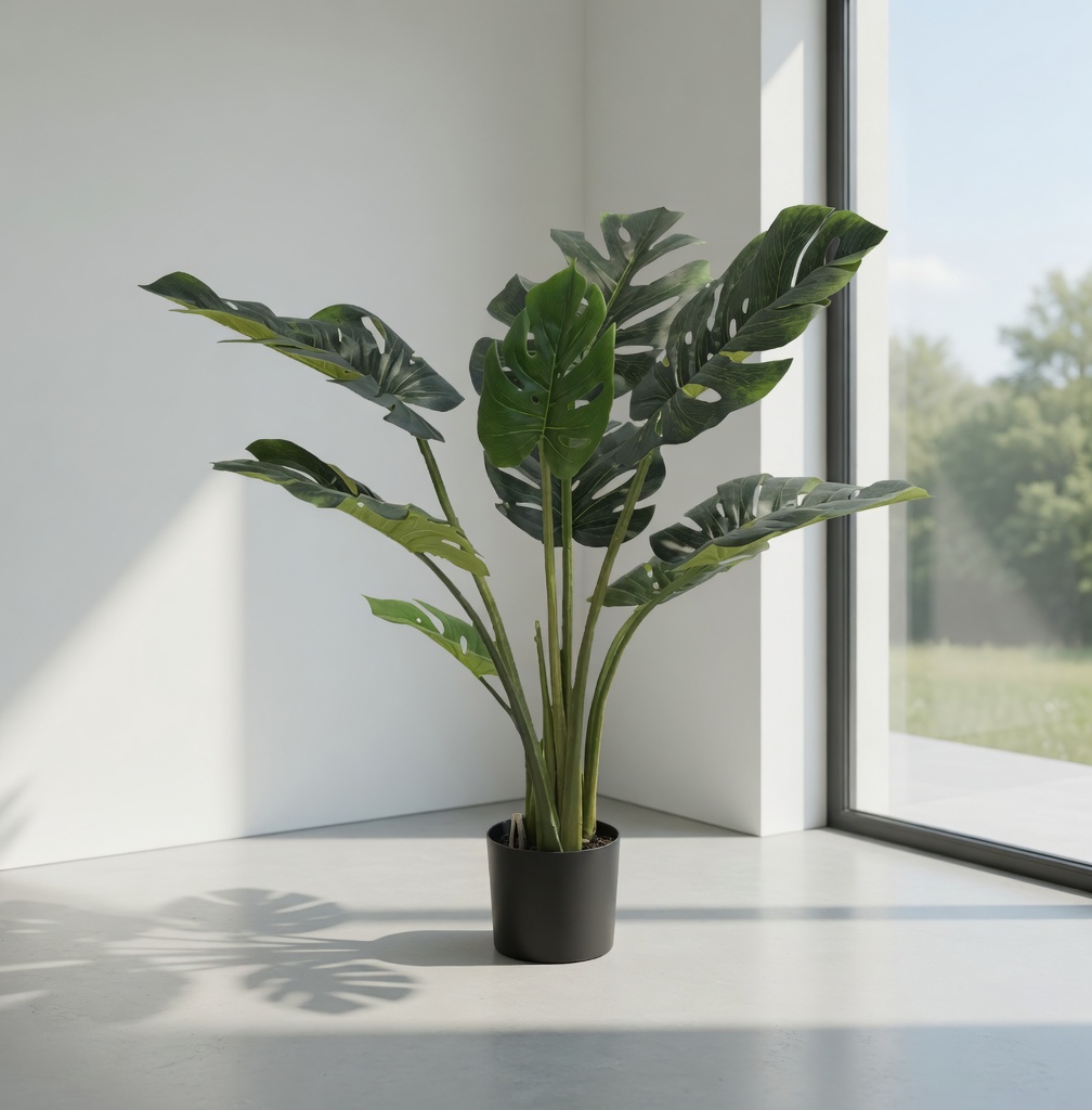 Plante artificielle en pot Monstera 120cm – Green Designers