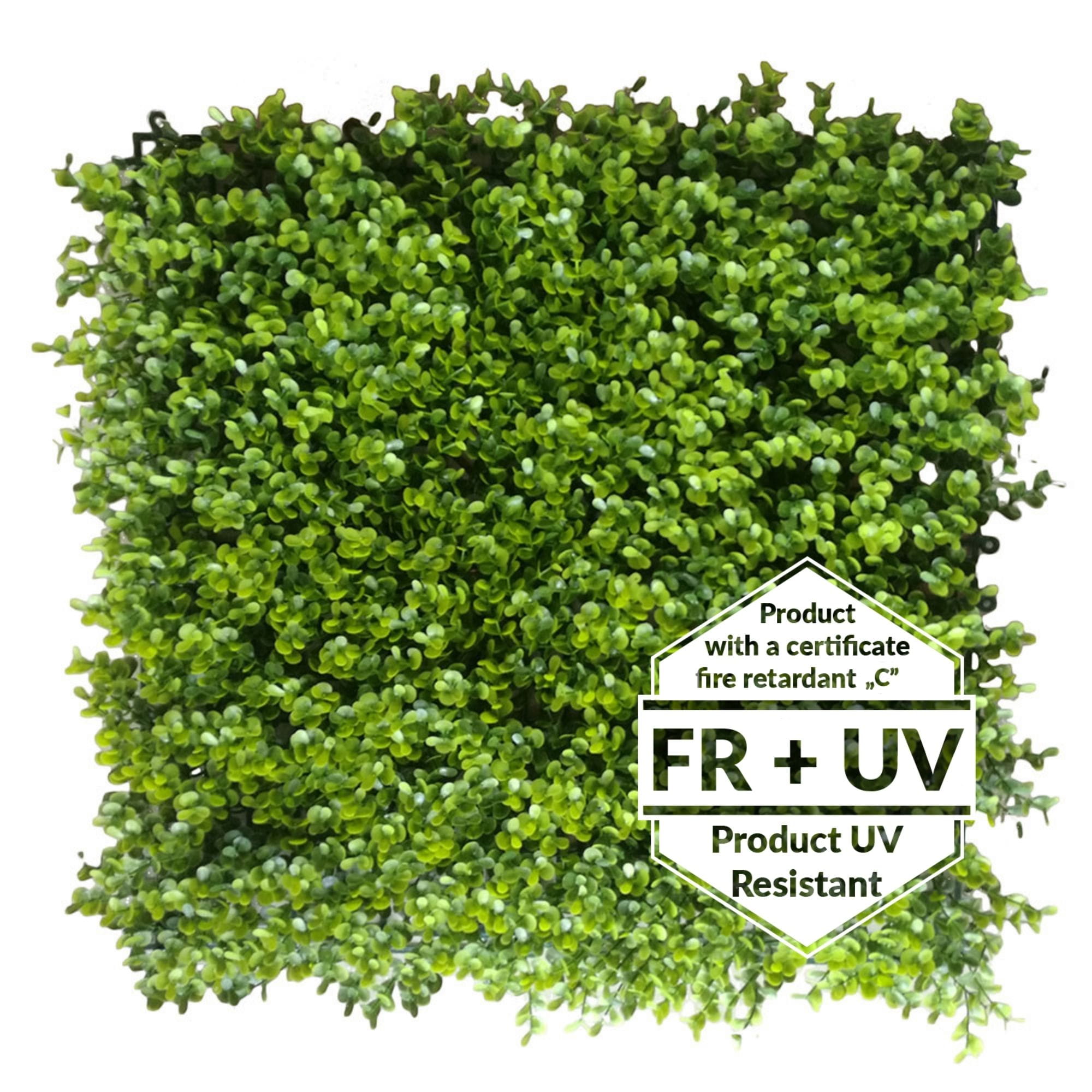 Tapis vert artificiel Myrtille FR UV - C 50x50cm – Green Designers