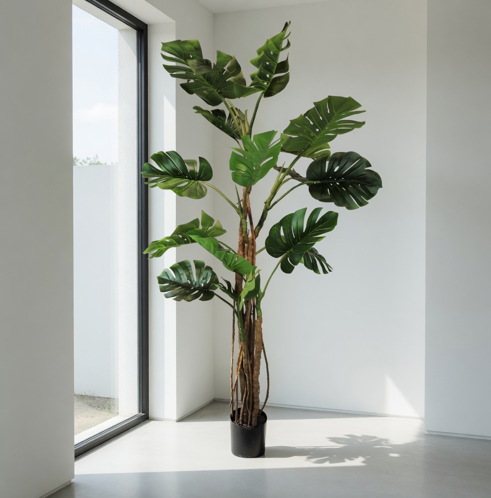 Plante artificielle en pot Monstera 210cm – Green Designers