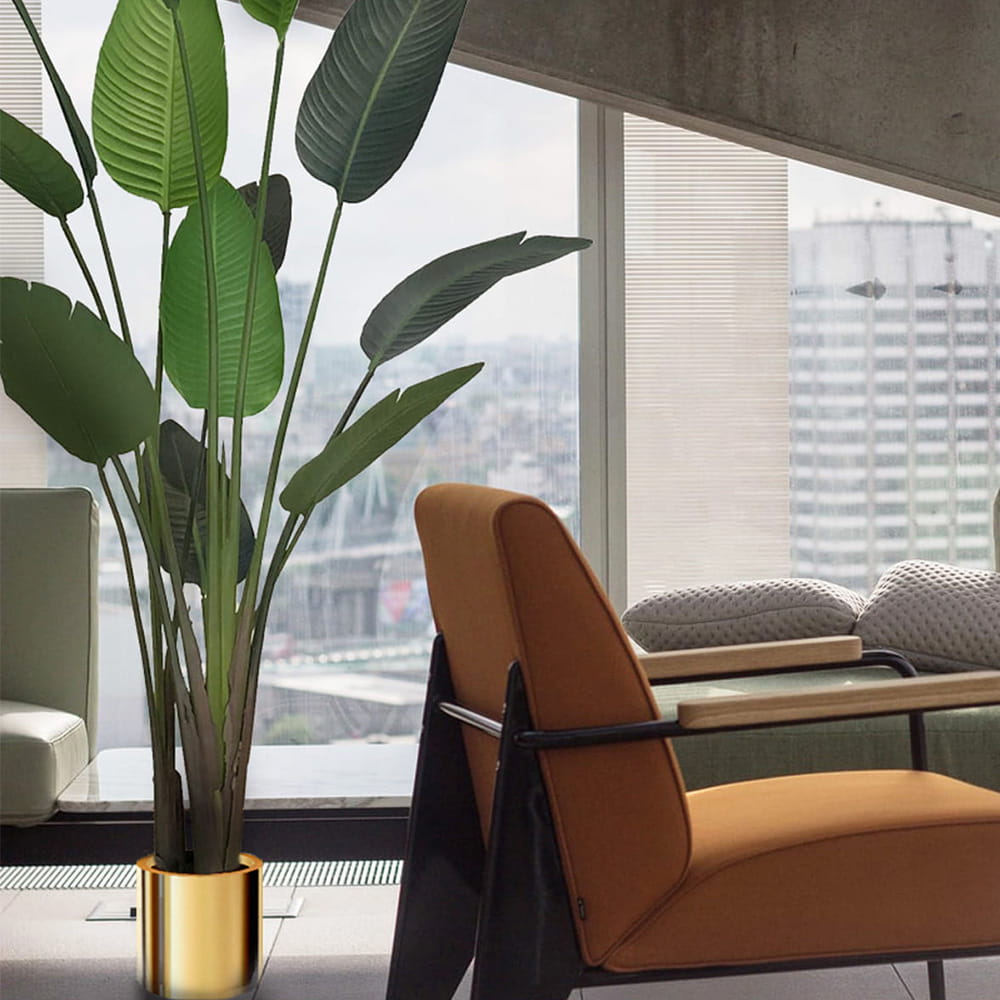 Plante artificielle en pot Strelitzia 220cm – Green Designers