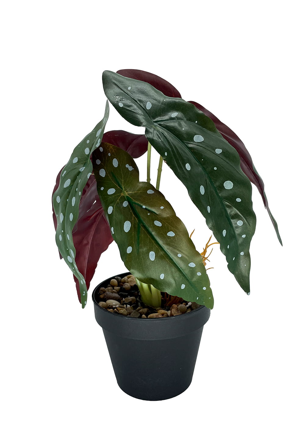 Plante artificielle Bégonia Corail 36 cm – Green Designers