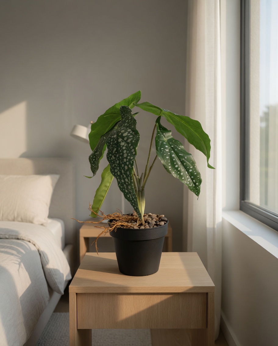 Plante Bégonia artificielle 26 cm – Green Designers