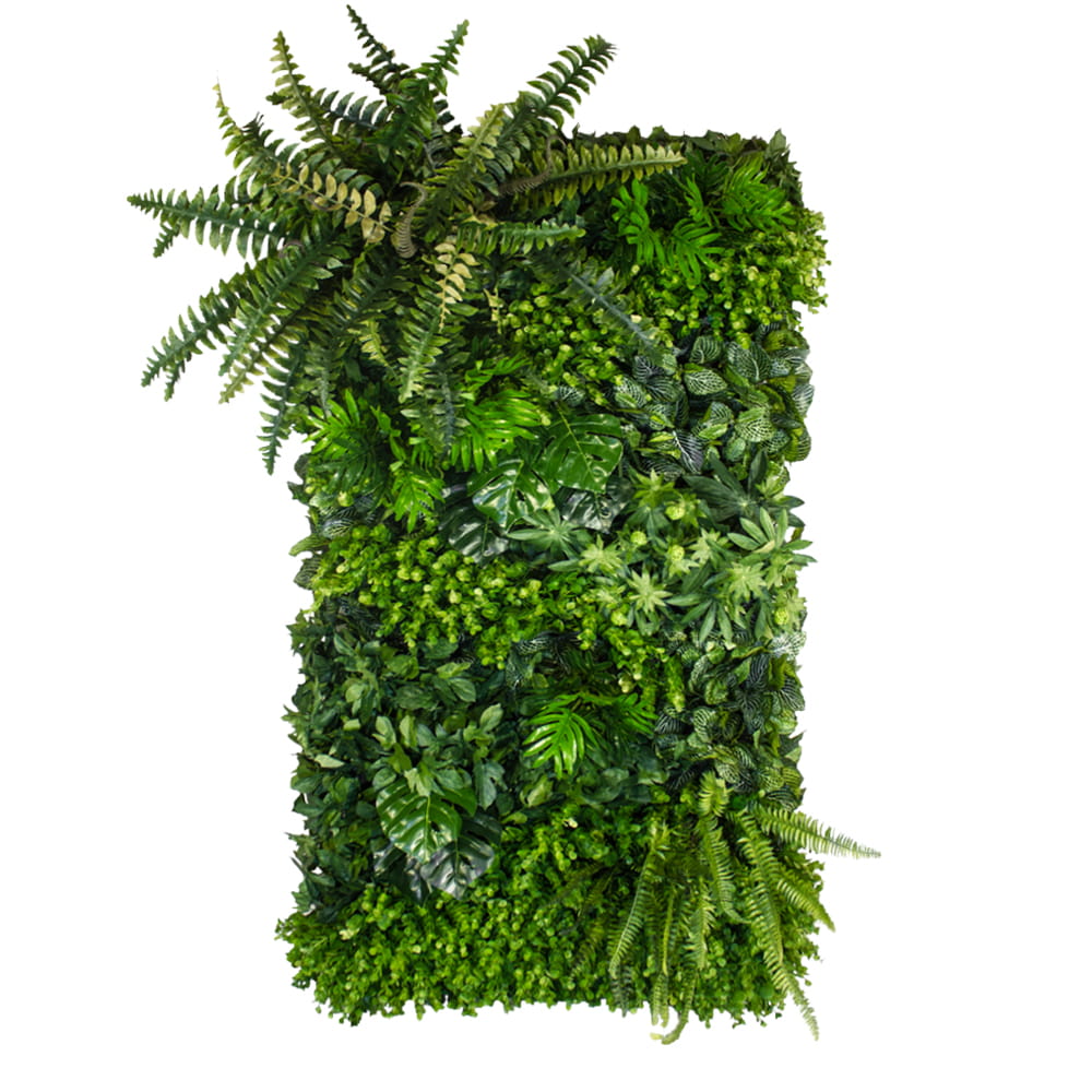Jardin vertical de lauriers