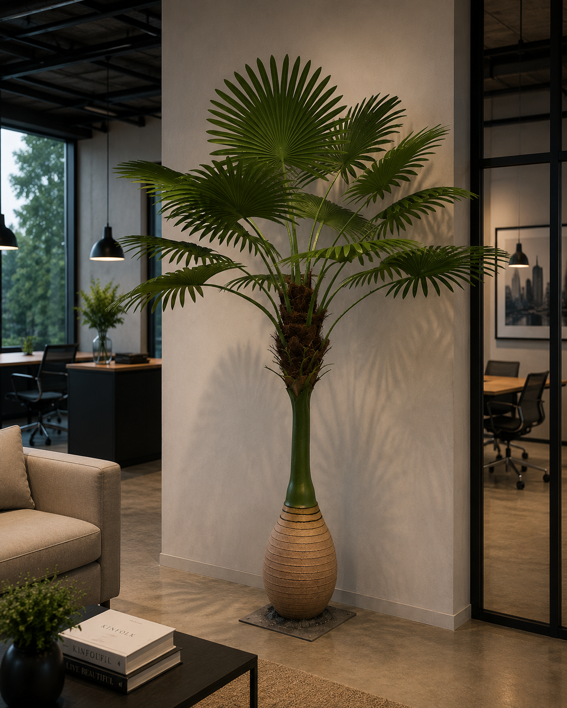Grand palmier Dypsis artificiel 250cm – Green Designers