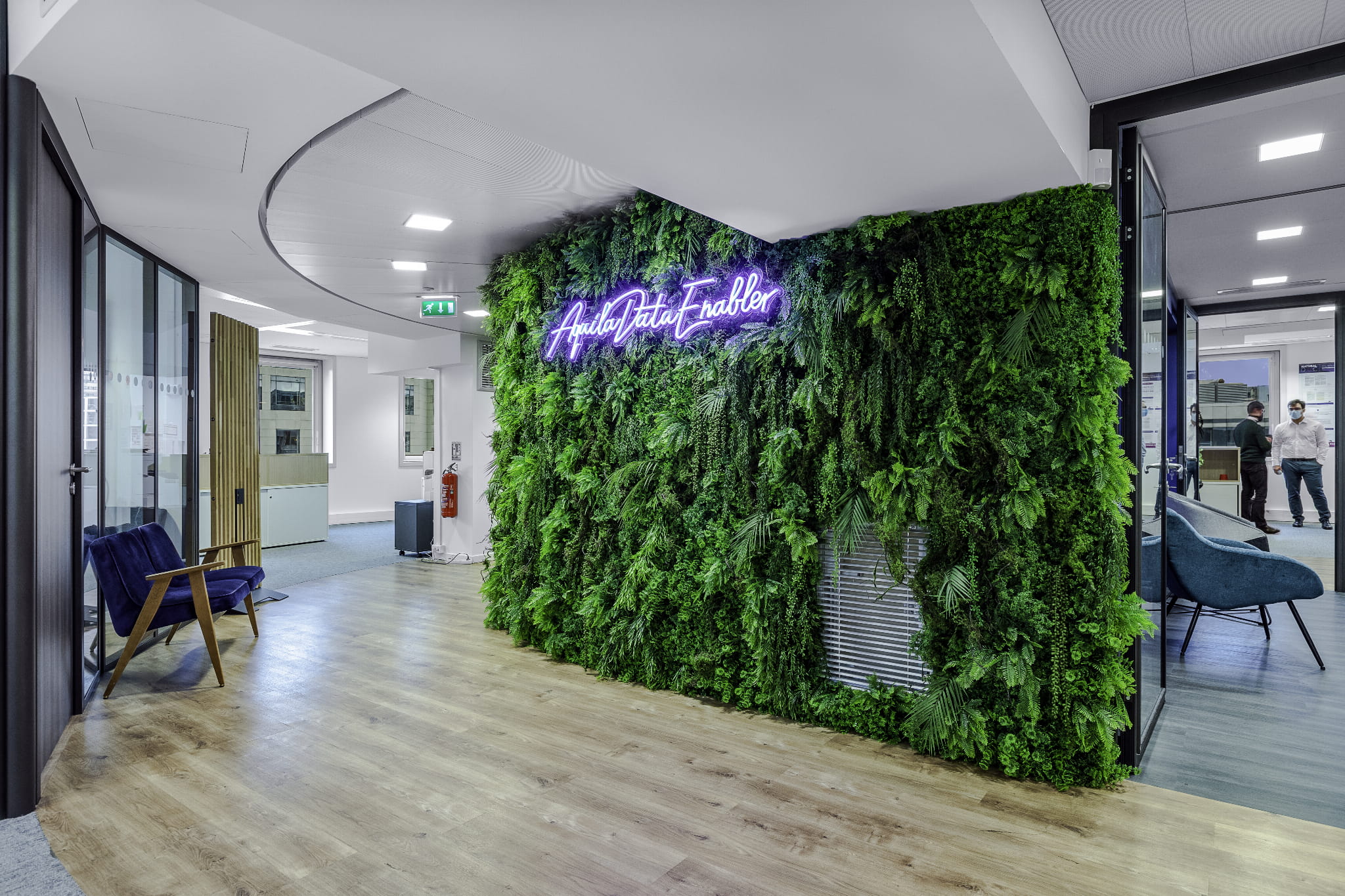 Jardin vertical de fleurs d’arbres – Green Designers