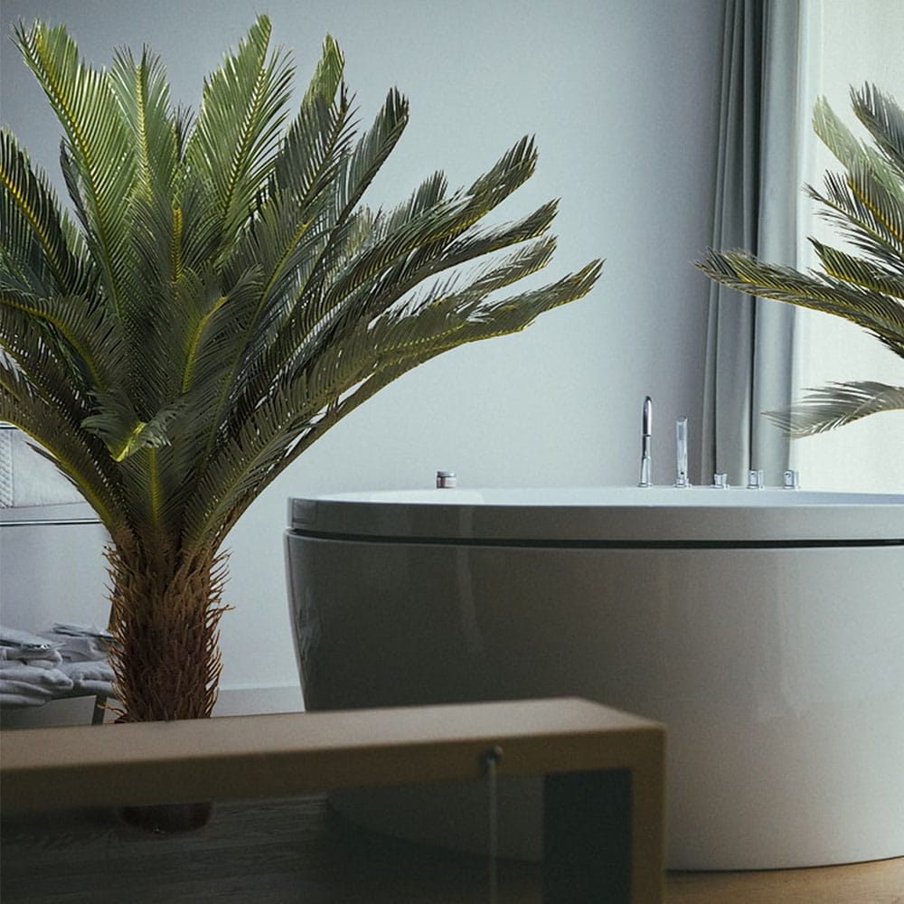 Plante artificielle Cycas Cycad 120cm – Green Designers