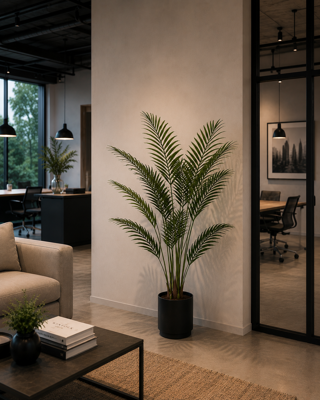 Palmier Areca artificiel 140 cm – Green Designers