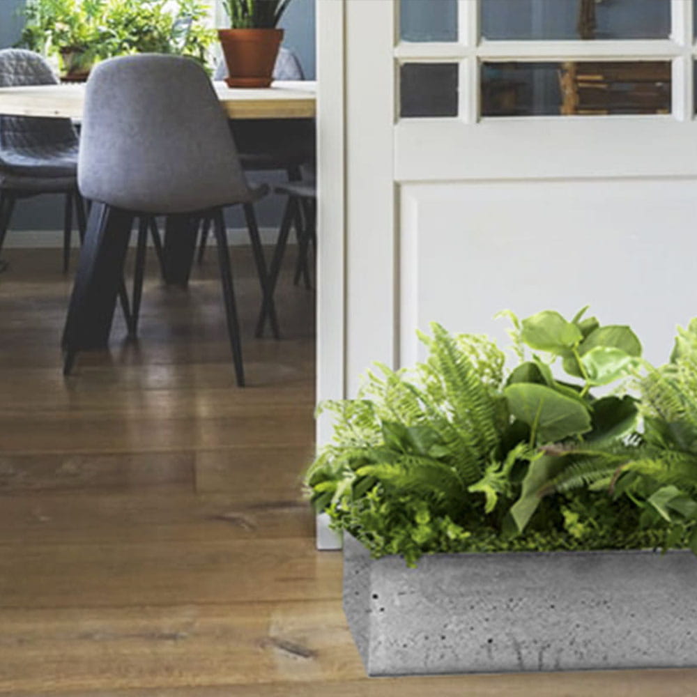 Remplir le pot Fresh Rain avec des plantes – Green Designers