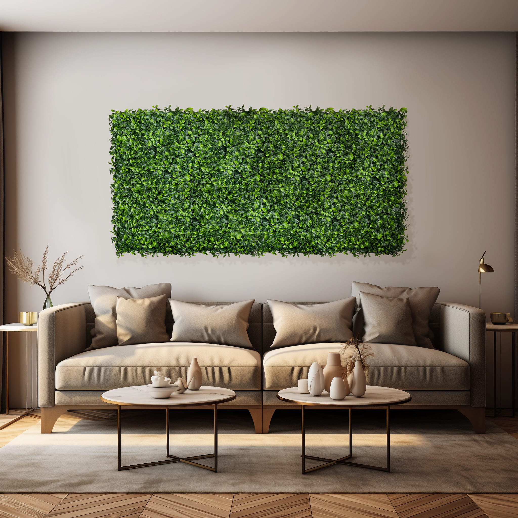 Tapis UV Pervenche verte artificielle 50x50cm – Green Designers