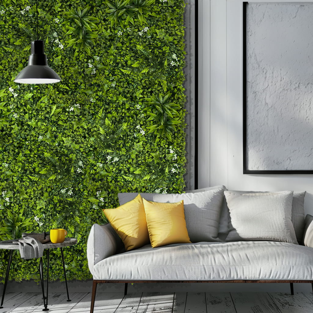Mur végétal Prairie 50x50cm – Green Designers