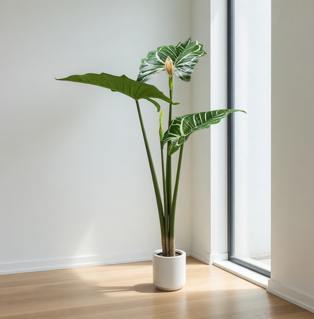 Plante artificielle Alocasia 140cm – Green Designers