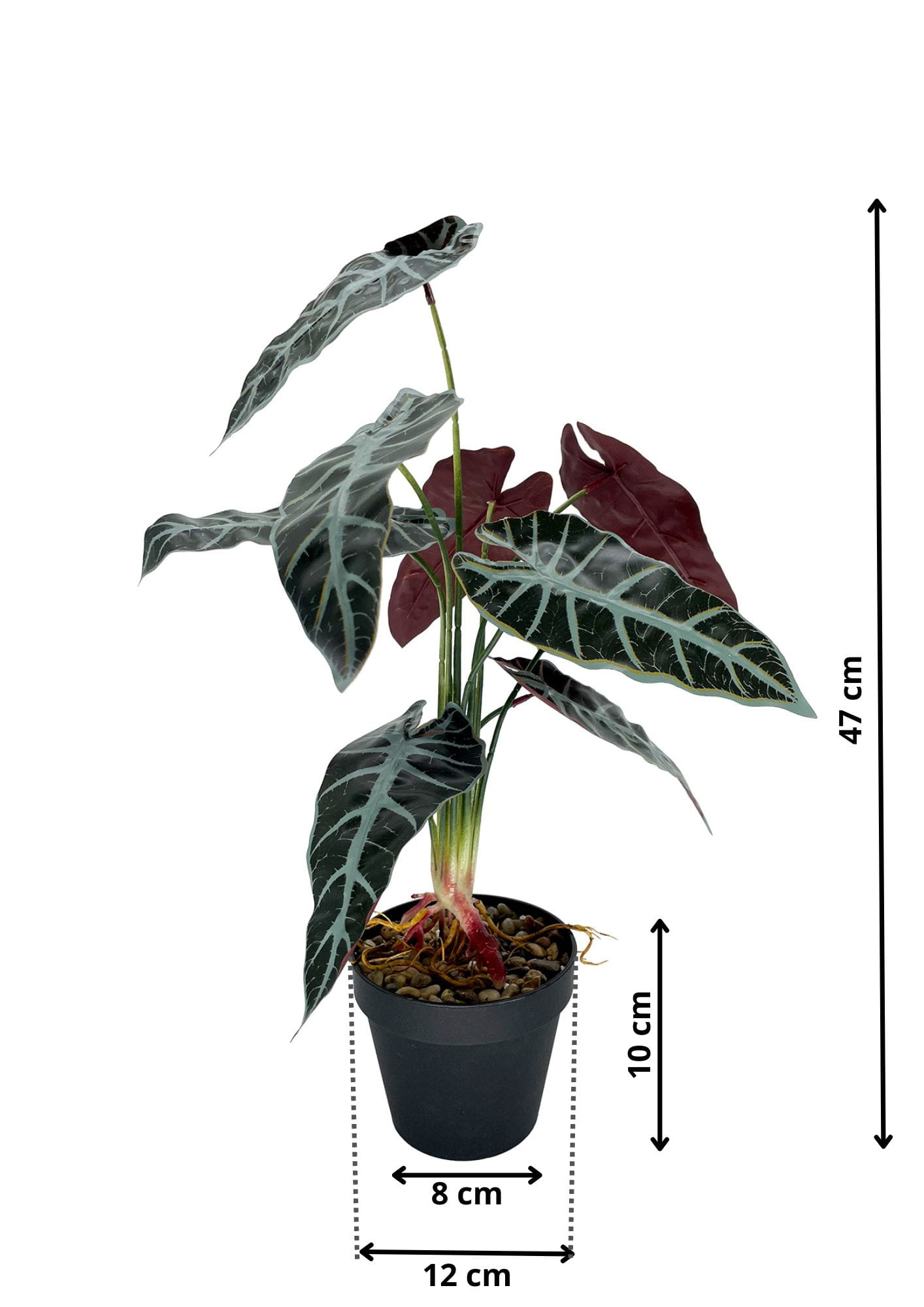 Plante artificielle Alocasia 47 cm – Green Designers