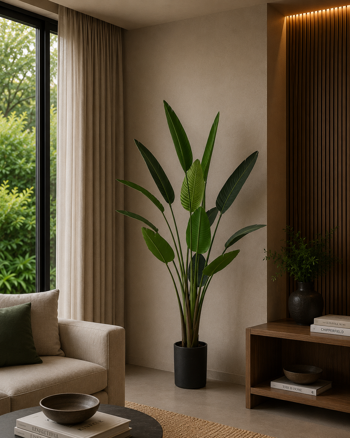 Plante artificielle en pot Strelitzia 190cm – Green Designers
