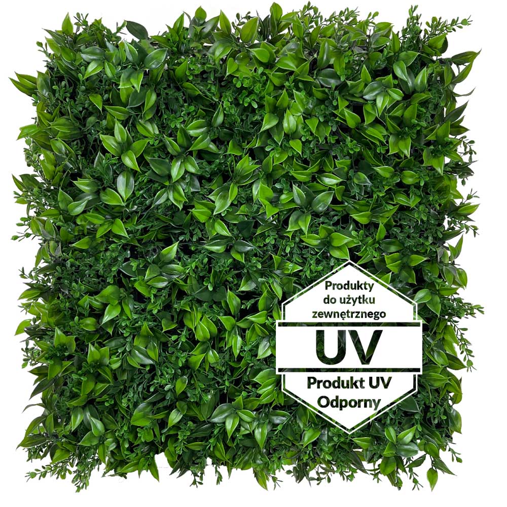 Tapis UV Épine-vinette verte artificielle 50x50cm
