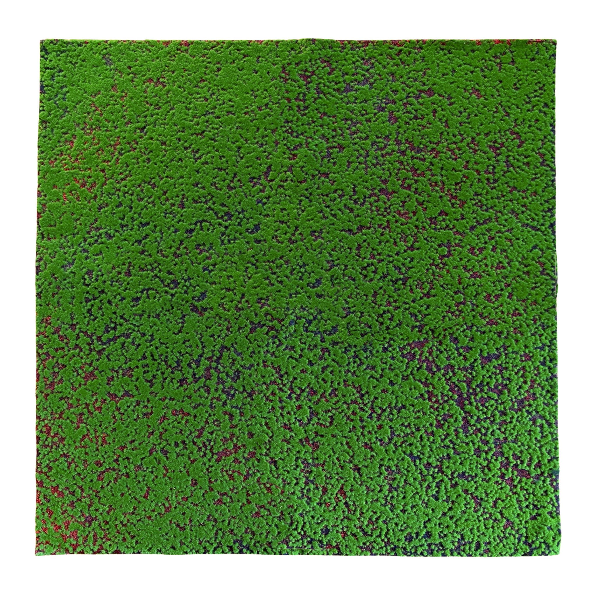 Mousse décorative artificielle 100x100cm - Vert foncé