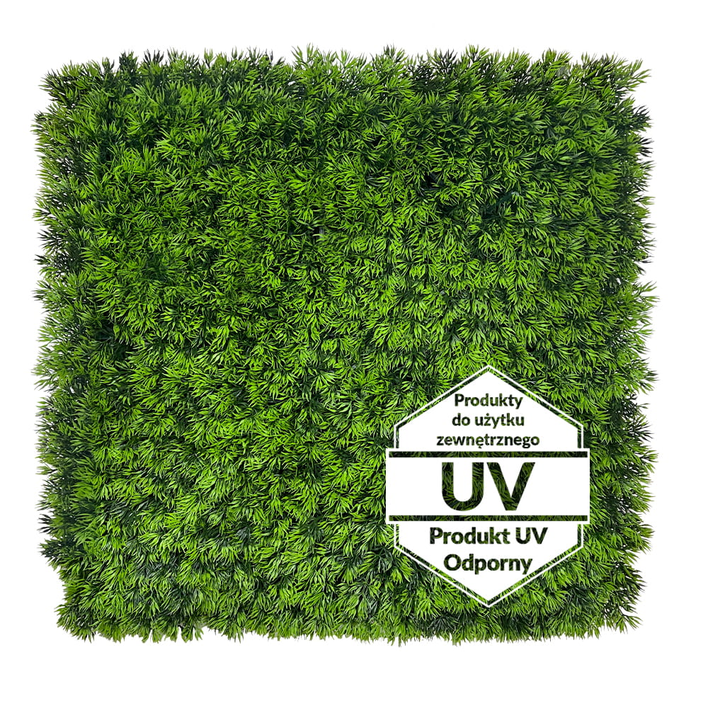 Tapis UV Pina artificiel vert 50x50cm