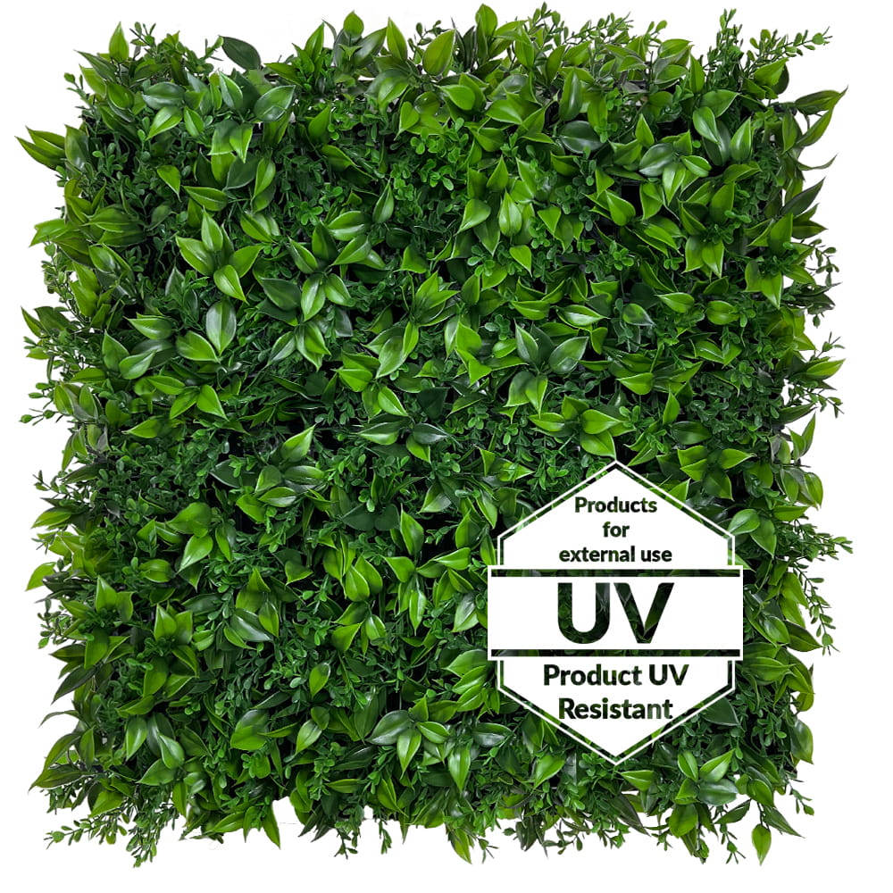 Tapis UV Épine-vinette verte artificielle 50x50cm – Green Designers