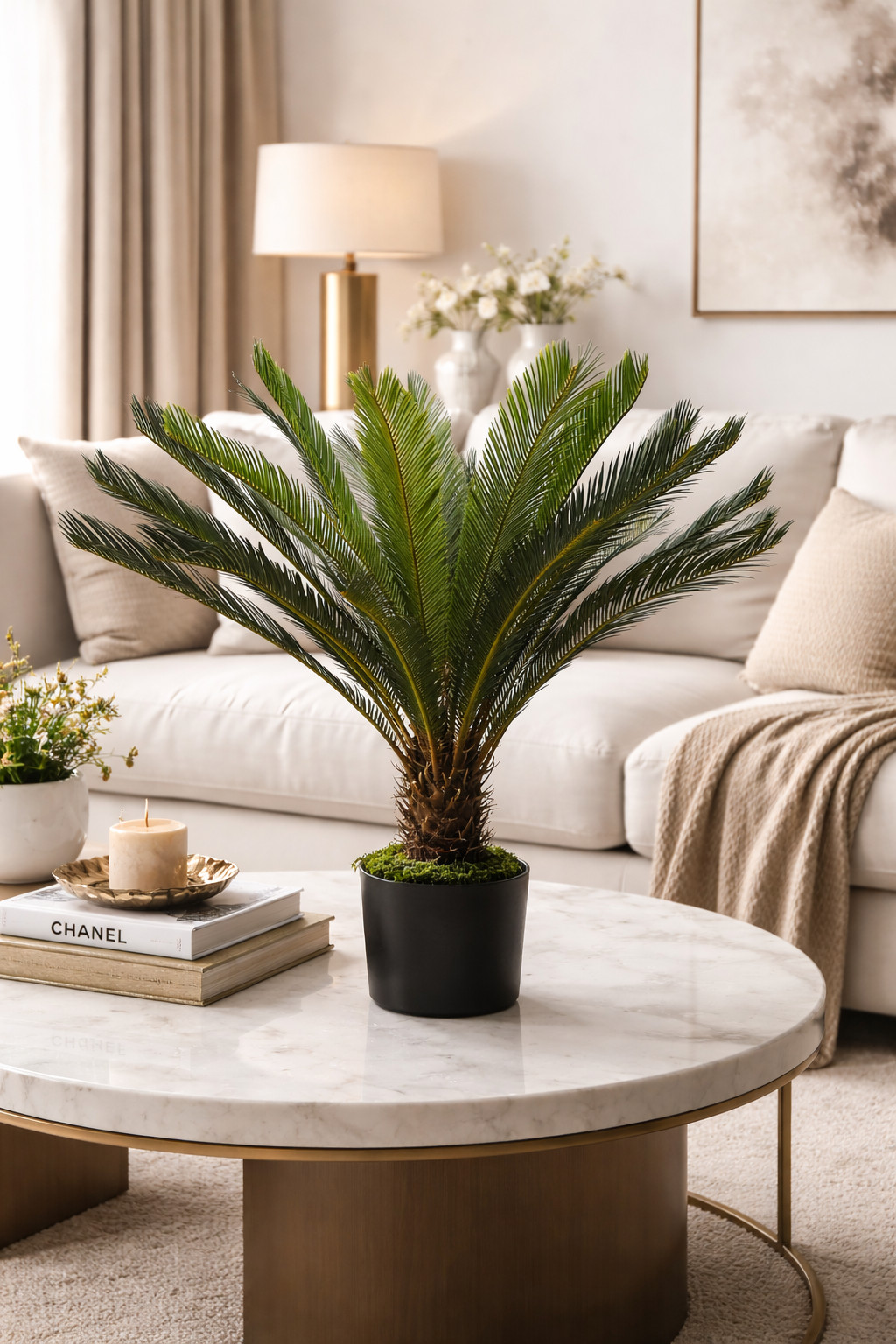 Plante artificielle Cycas Cycad 65cm – Green Designers