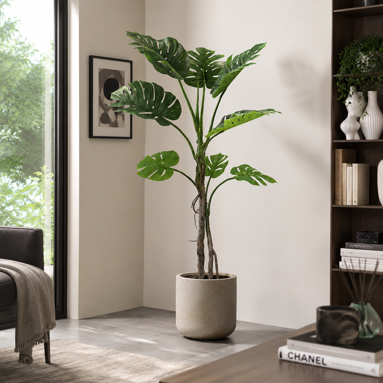 Plante artificielle en pot Monstera 180cm – Green Designers