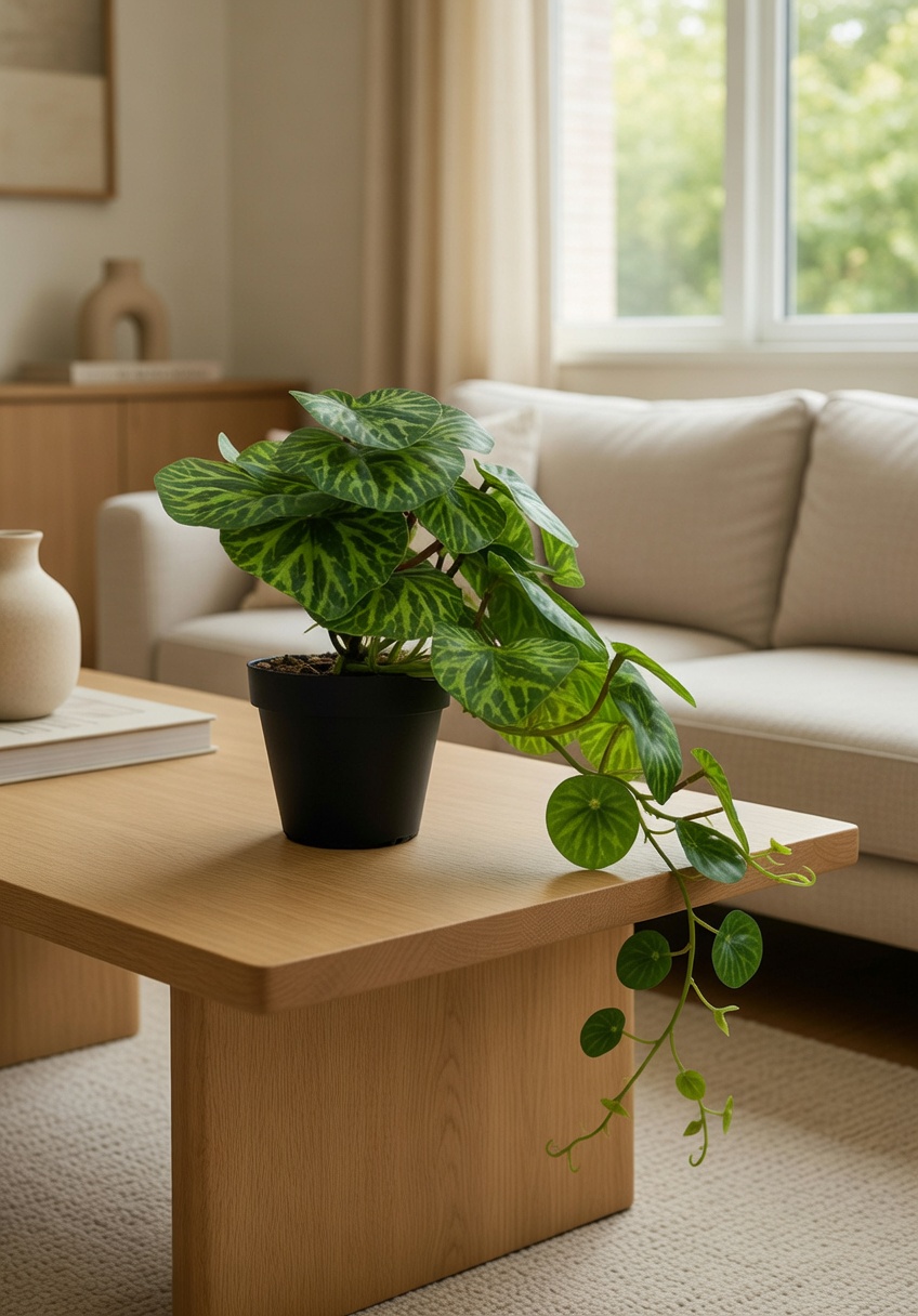 Plante Pilea artificielle 37 cm – Green Designers