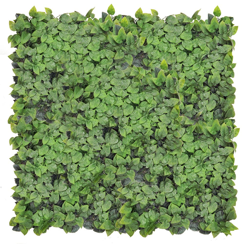 Tapis UV Lierre vert artificiel 50x50cm – Green Designers
