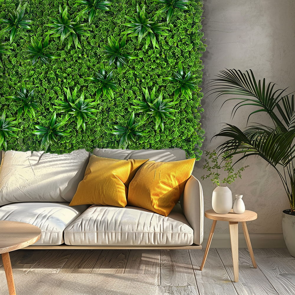 Mur végétal Succulent 50x50cm – Green Designers