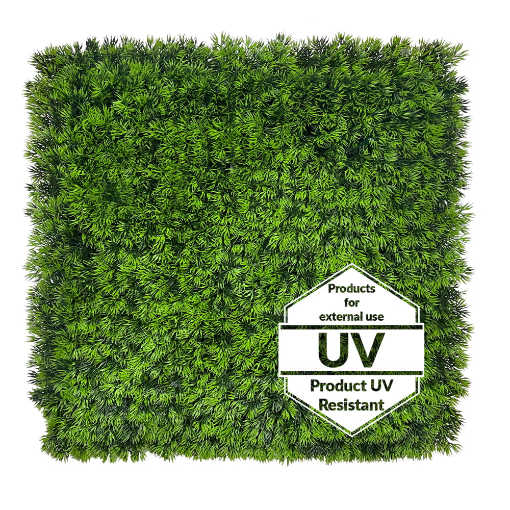 Tapis UV Pina artificiel vert 50x50cm – Green Designers