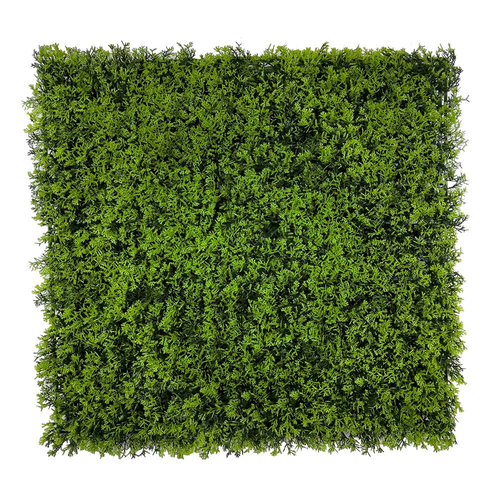 Tapis UV Genévrier vert artificiel 50x50cm – Green Designers