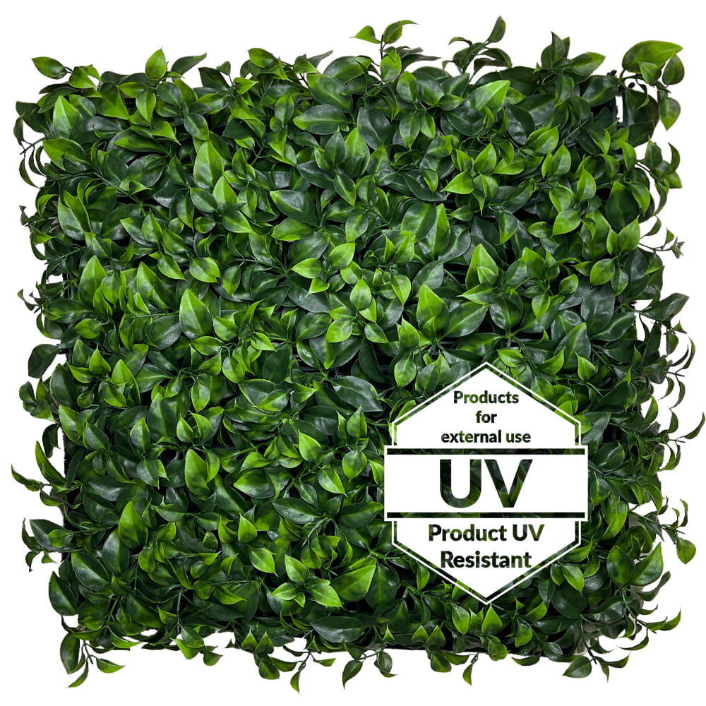Tapis UV Pervenche verte artificielle 50x50cm – Green Designers