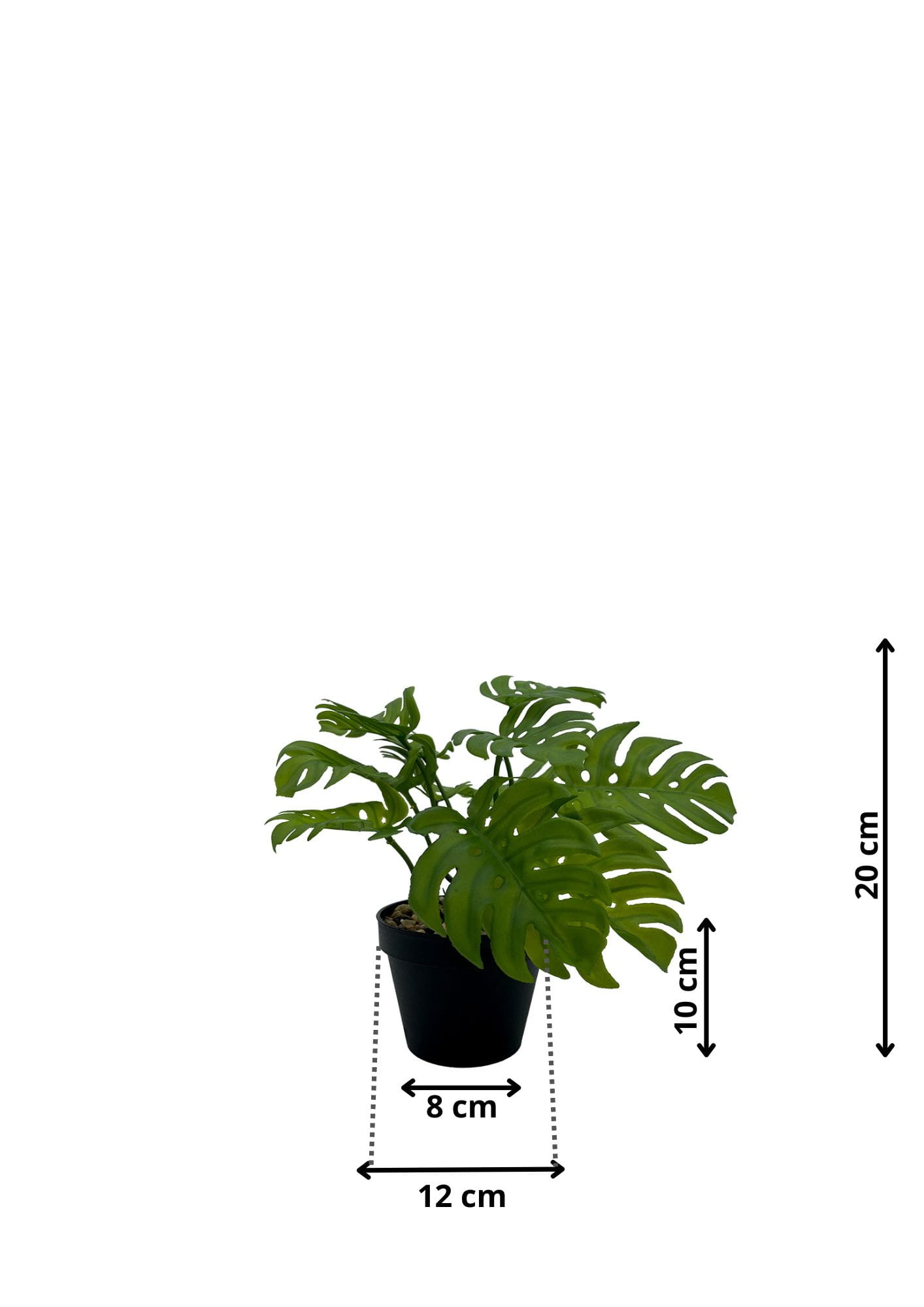 Plante Monstera artificielle 20 cm – Green Designers
