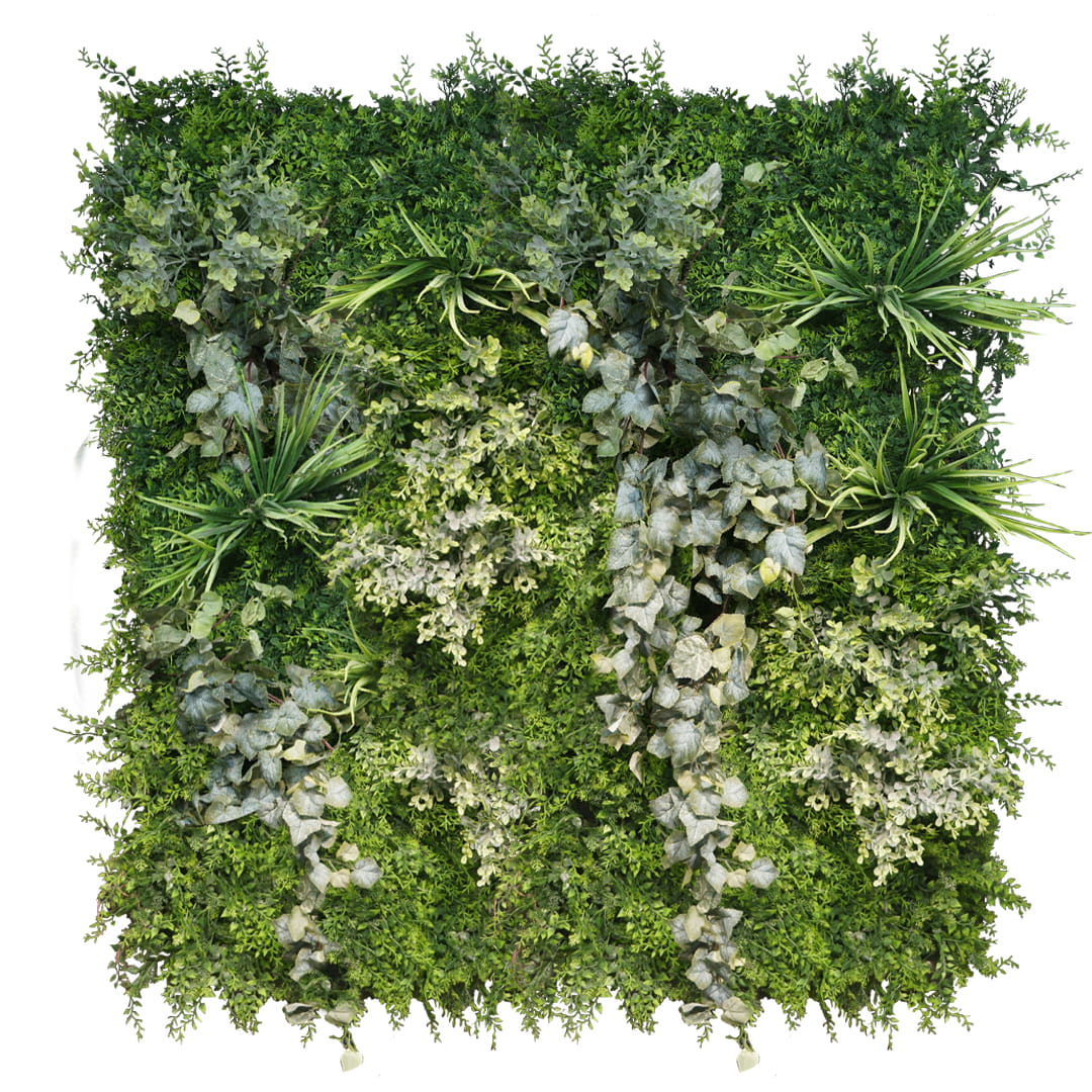 Jardin vertical avec support vert – Green Designers