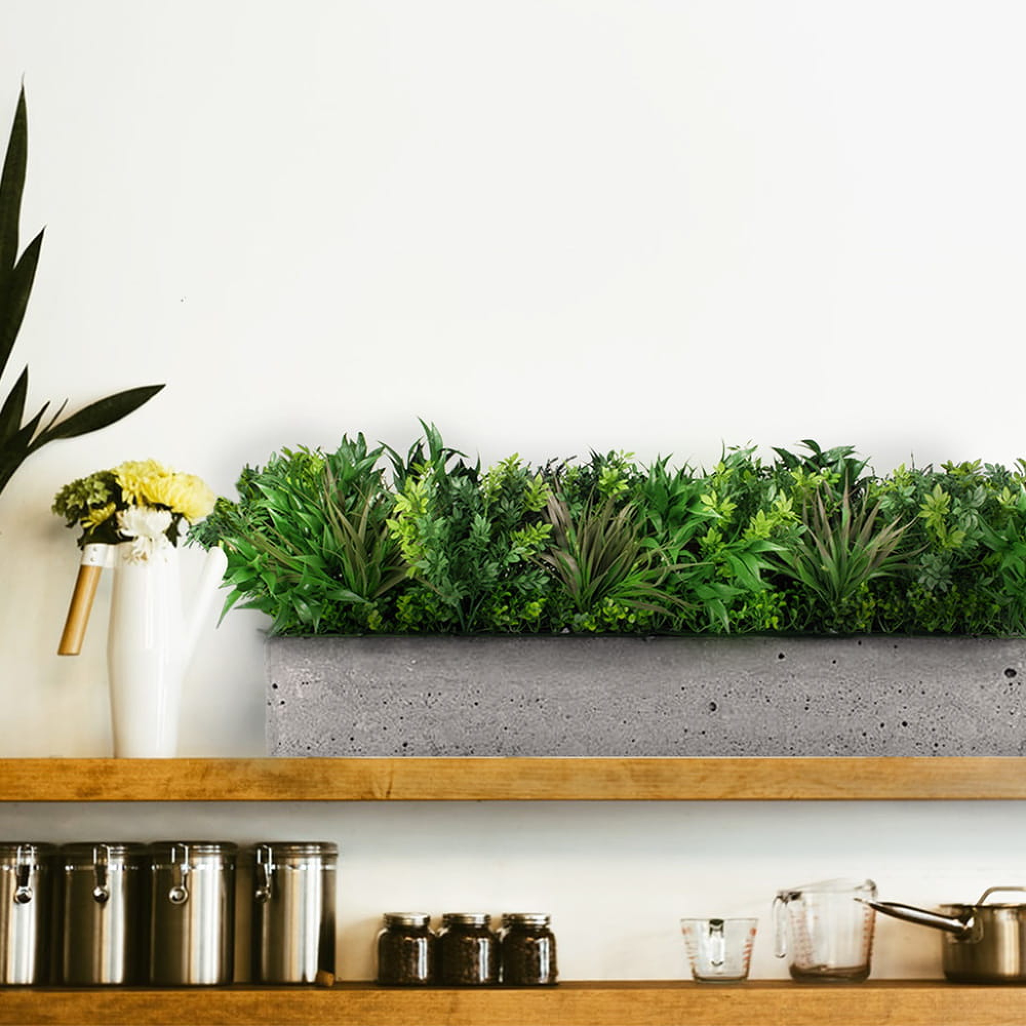 Composition pot de fleurs Passerine FR UV – Green Designers