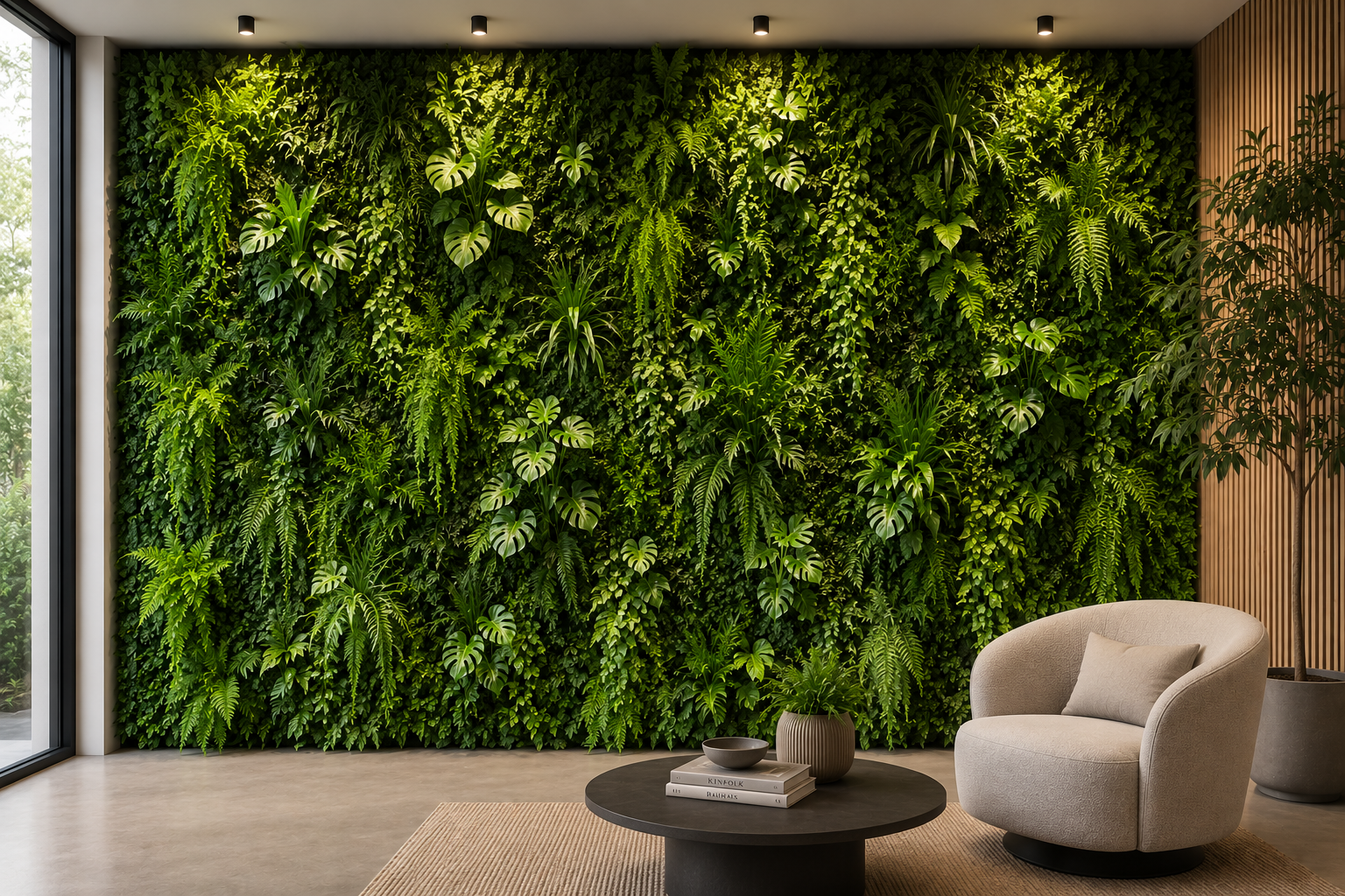 Jardin vertical Cascade d'émeraude – Green Designers