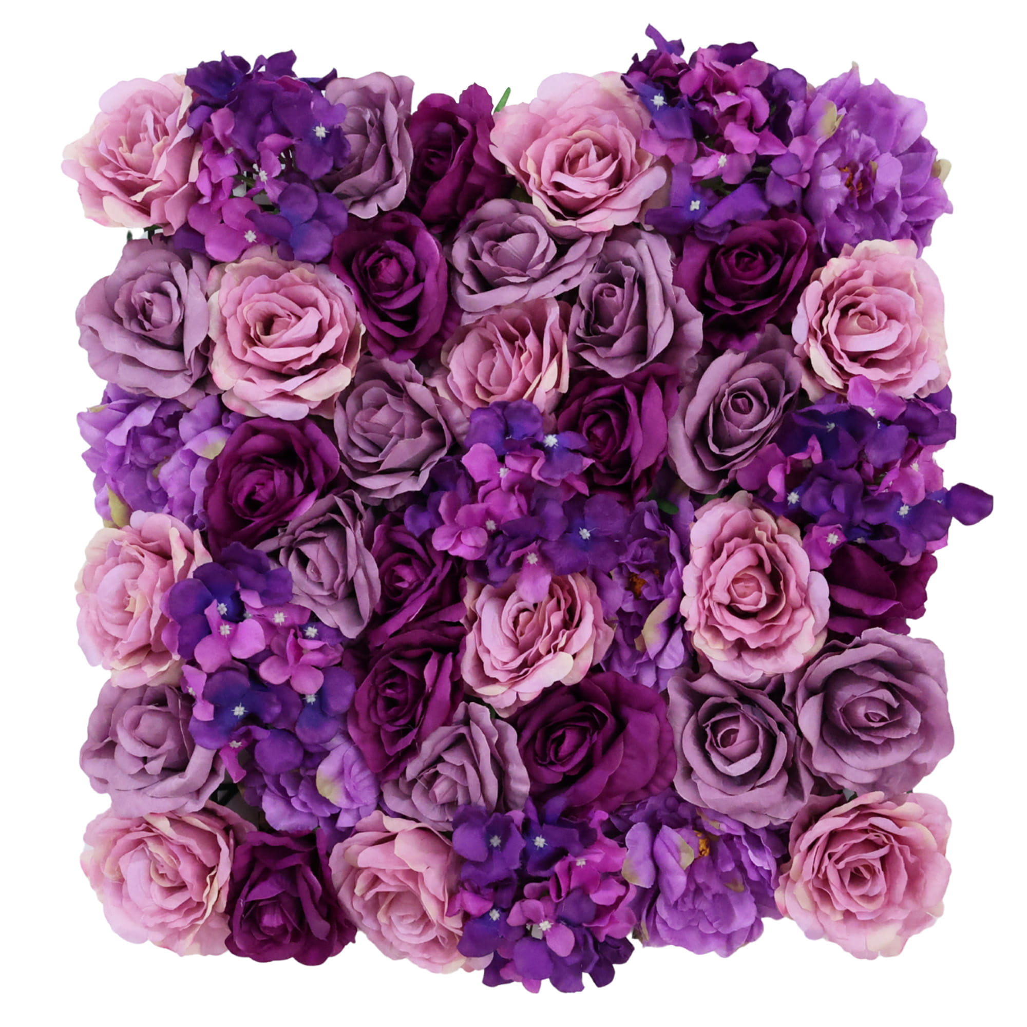 Mur de fleurs Orchidée Royale 50x50cm
