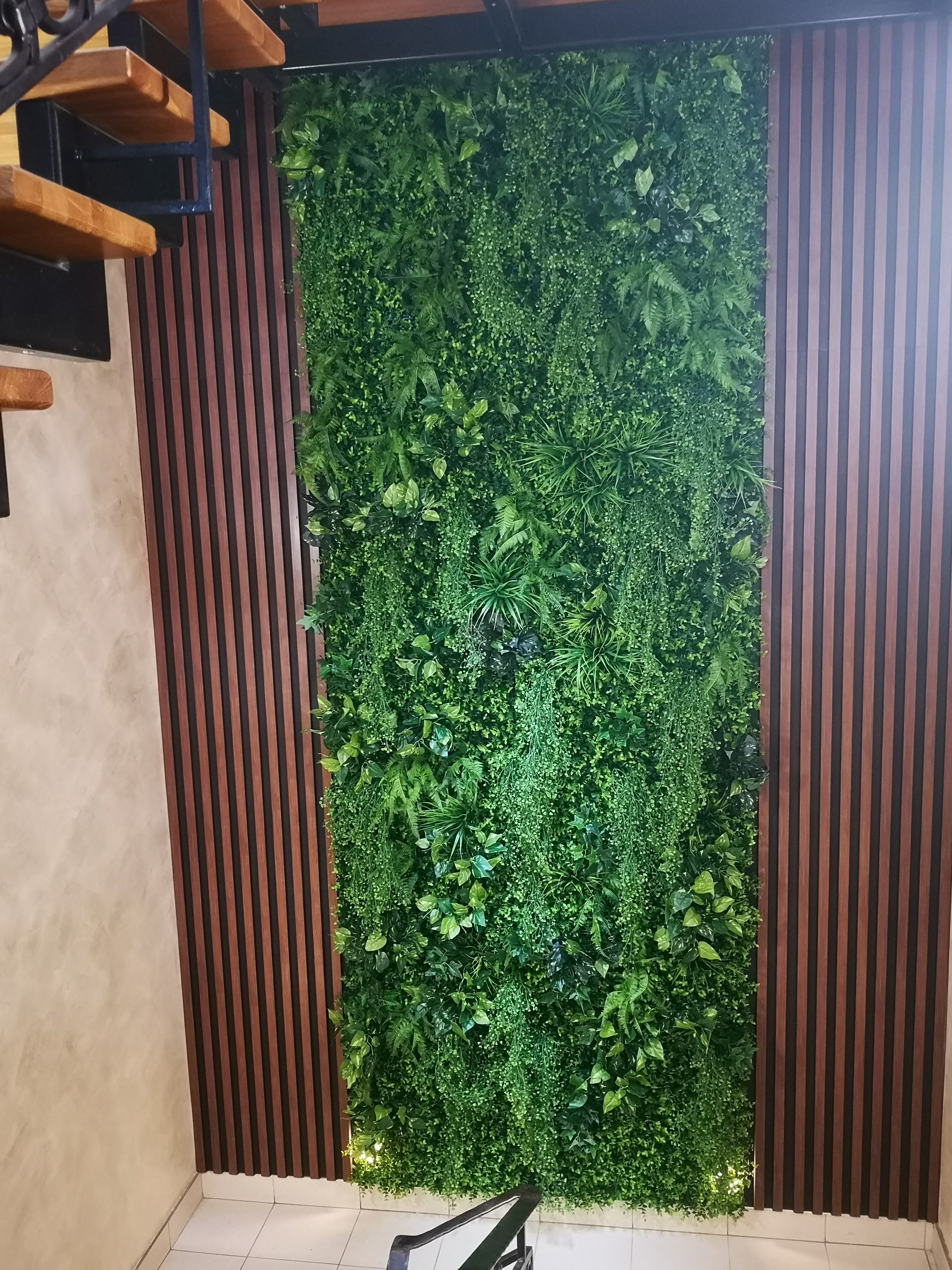 Jardin vertical vert sauvage – Green Designers