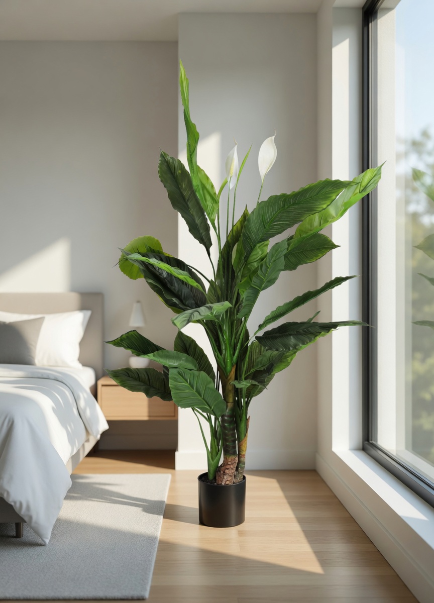 Plante décorative Spathiphyllum 120 cm – Green Designers