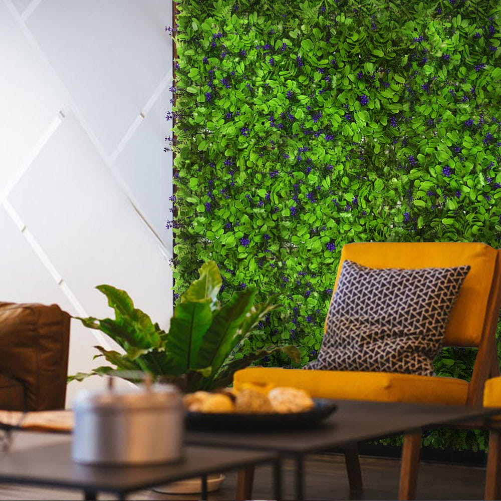 Mur végétal Myosotis 50x50cm – Green Designers
