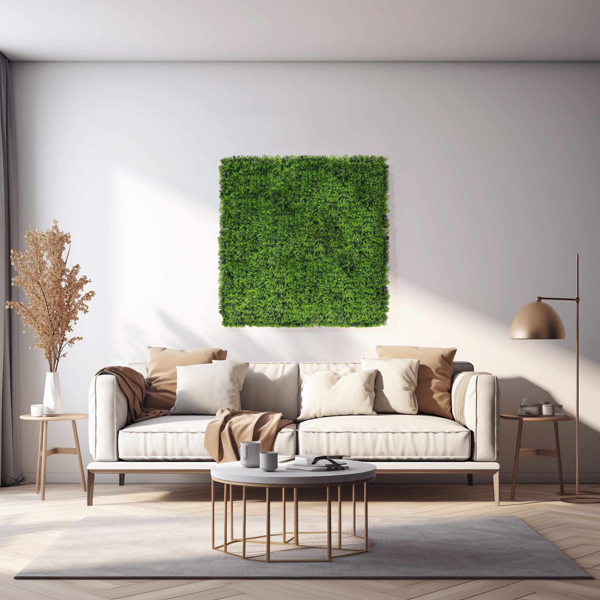 Tapis UV Pina artificiel vert 50x50cm – Green Designers