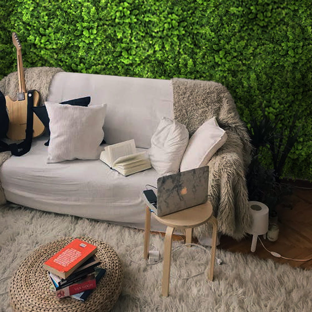 Tapis vert artificiel Wielomlecz UV 50x50cm – Green Designers