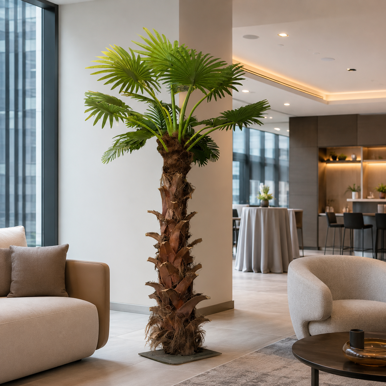 Grand arbre artificiel Sabal Palm 250 cm – Green Designers