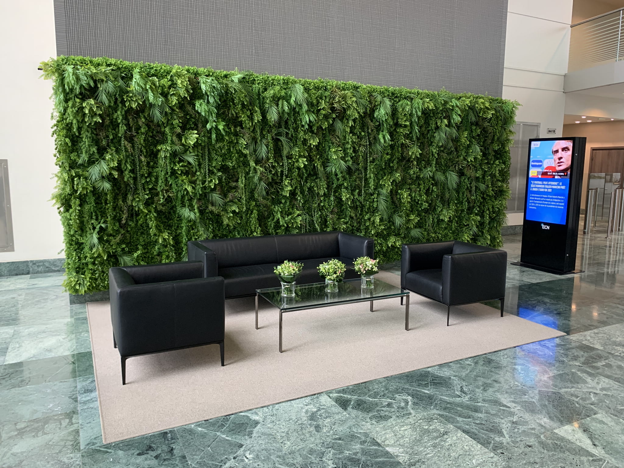 Jardin vertical de lierre vert – Green Designers