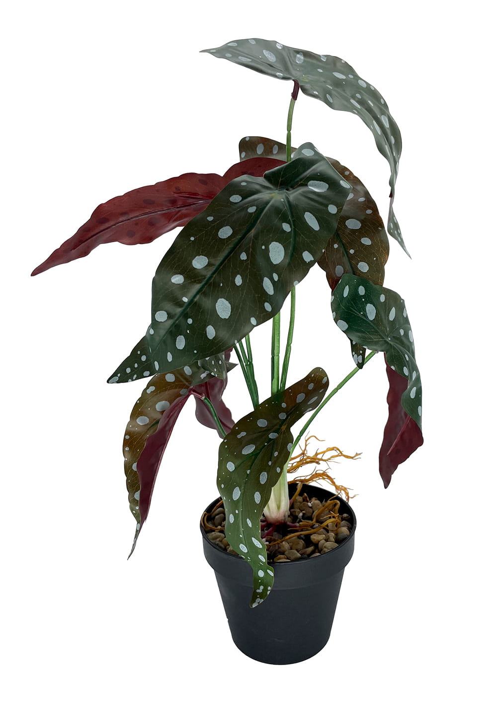 Plante artificielle Bégonia Corail 45 cm