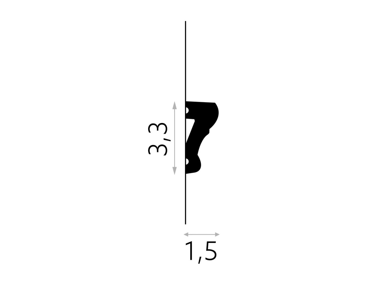 Bandeau mural MD318 – Mardom Decor